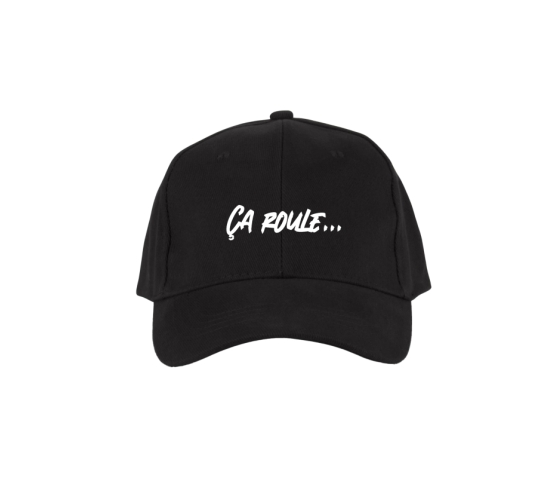 Casquette - Ça Roule-Noir