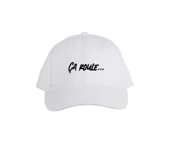 Casquette - Ça Roule-Blanc