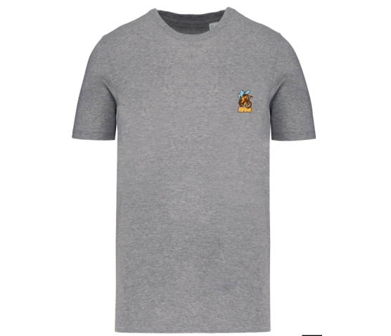 Tee-shirt - AVBM - Abeille-Gris