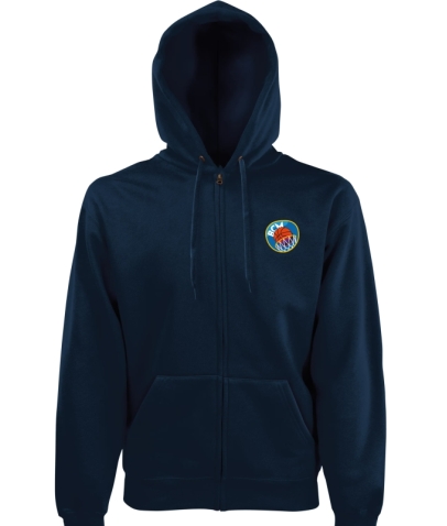 Sweat-Shirt Zippé - Enfants - BCM Matour - Bleu marine