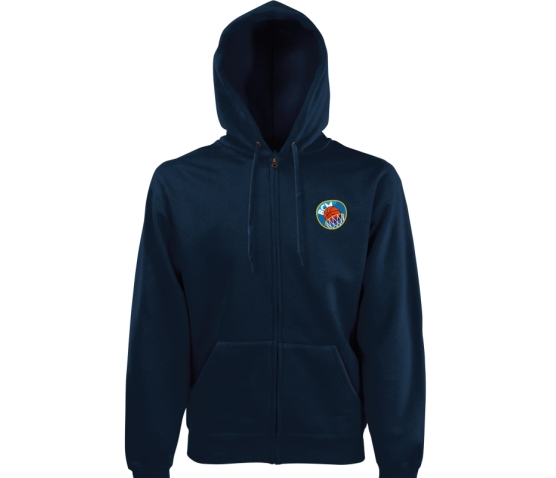 Sweat-Shirt Zippé - Enfants - BCM Matour - Bleu marine