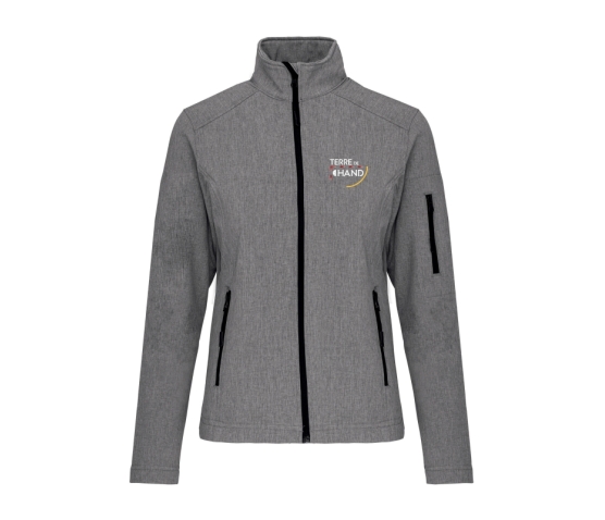 Ligue - Softshell - Femme-Gris