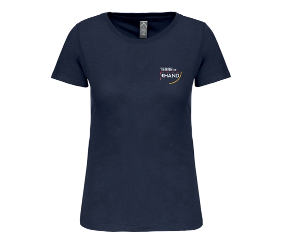 Ligue - T-shirt - Femme-Bleu Marine