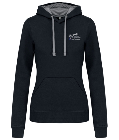 Hoody Contrasté - Equitation Romanaise - Femme