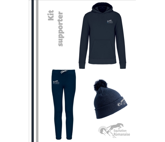 Kit Supporter - Enfant - Equitation Romanaise