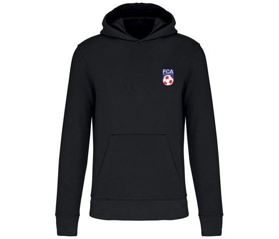 Sweat à Capuche - Enfant - FC Aiglepierre-Noir