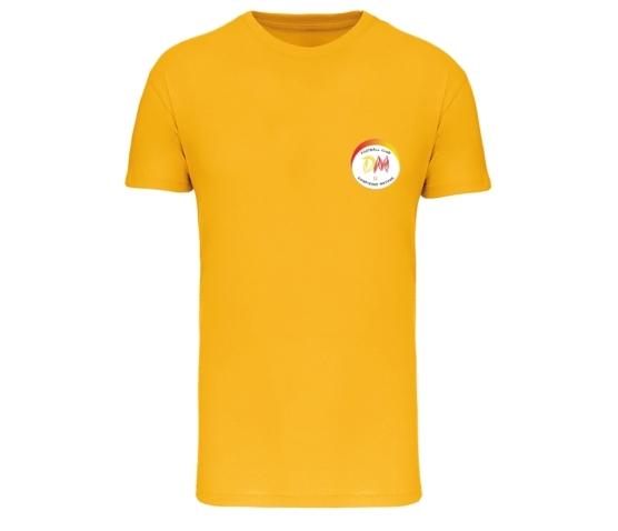 TEE SHIRT - FC DOMPIERRE MATOUR-Jaune