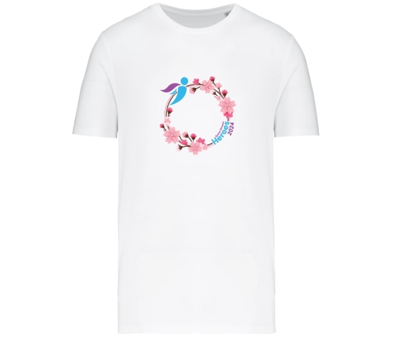 Tee-Shirt - Game Stream Heroes-Blanc