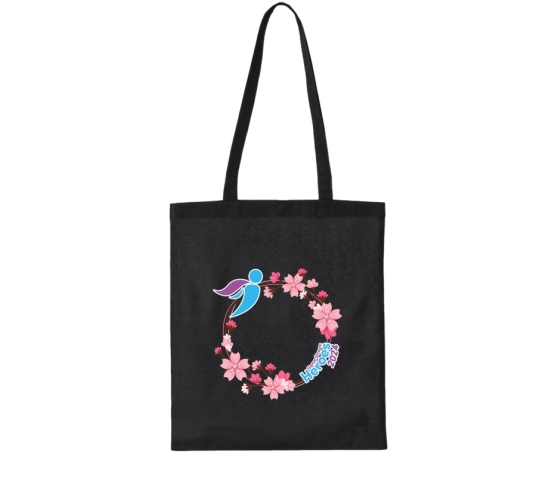 Totebag - Game Stream Heroes-Noir