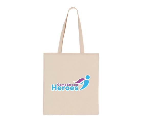 Totebag - Game Stream Heroes-Naturel