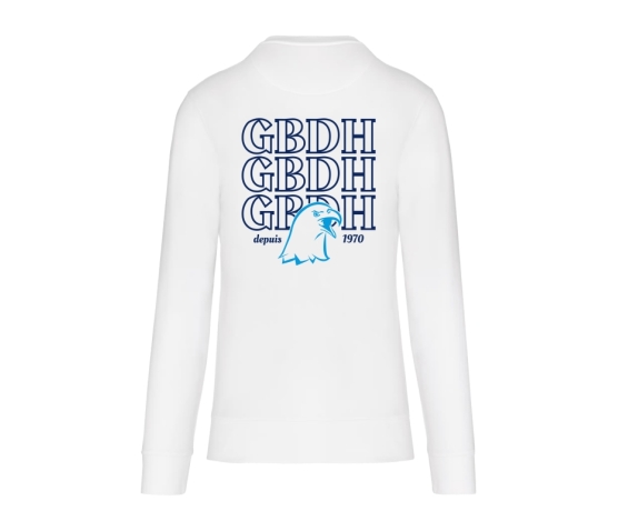 Sweat-Shirt - Enfant - GBDH-Blanc