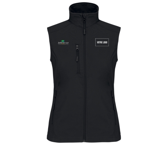 Bodywarmer - Femme - Jardiniers S.A.P-Noir