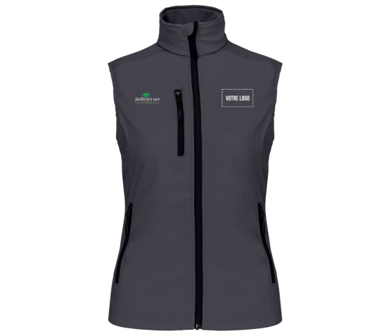 Bodywarmer - Femme - Jardiniers S.A.P-Gris