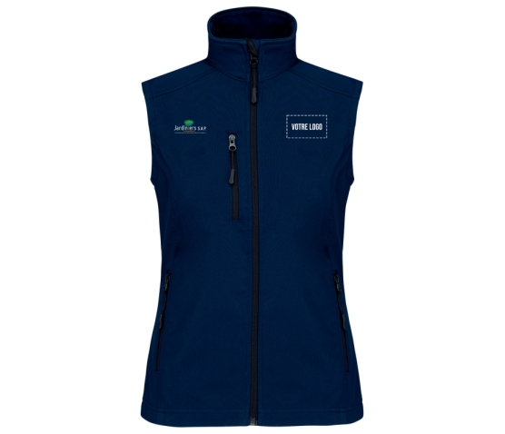 Bodywarmer - Femme - Jardiniers S.A.P-Bleu Marine