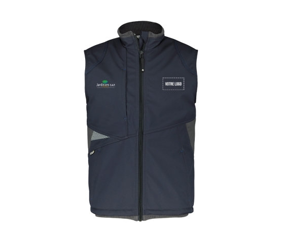 Bodywarmer Hiver - Unisexe - Jardiniers S.A.P-Bleu Marine