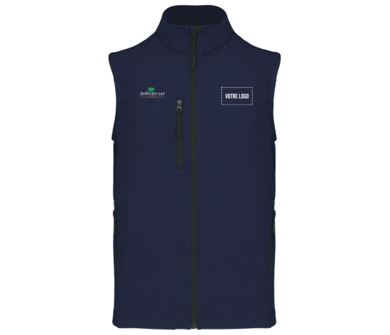 Bodywarmer - Homme - Jardiniers S.A.P-Bleu Marine