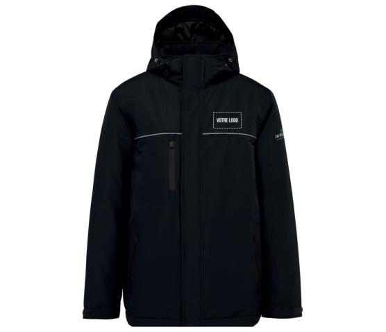 Parka Performance - Unisexe - Jardiniers S.A.P-Noir