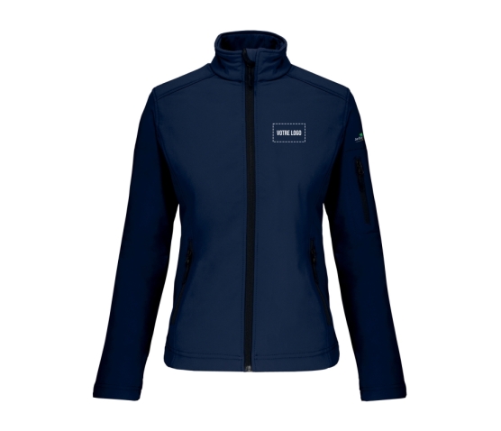 Softshell - Femme - Jardiniers S.A.P-Bleu Marine