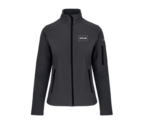 Softshell - Femme - Jardiniers S.A.P-Gris