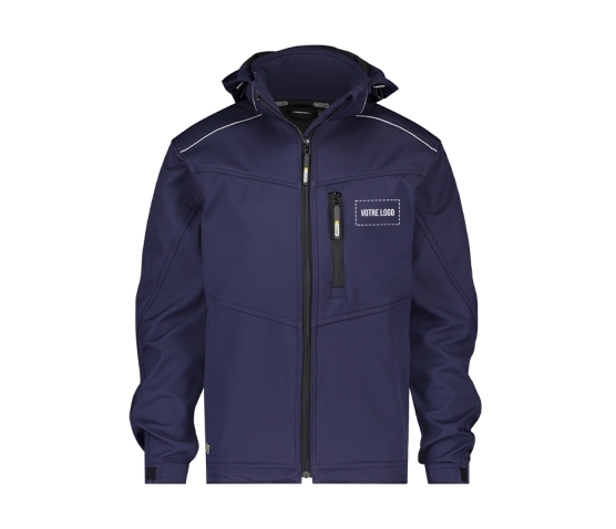 Softshell Tavira - Femme - Jardiniers S.A.P-Bleu Marine