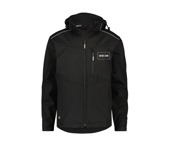 Softshell Tavira - Homme - Jardiniers S.A.P-Noir