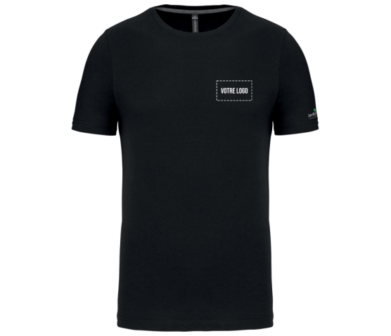 T-Shirt Col Rond - Homme - Jardiniers S.A.P-Noir