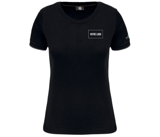 T-Shirt - Femme - Jardiniers S.A.P-Gris Clair