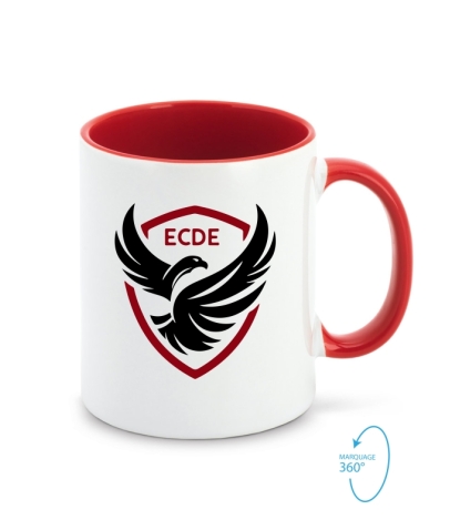 ECDE - Mug - Rouge