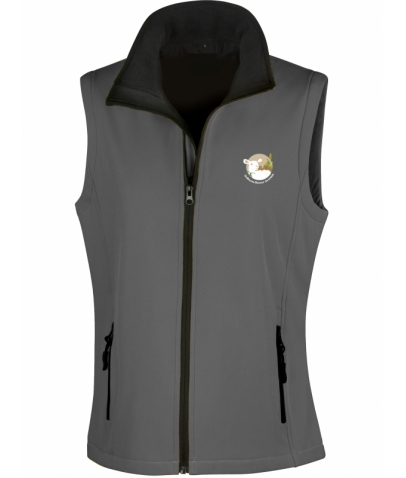 Bodywarmer Softshell - Femme - Guillaume Éleveur de brebis - Gris