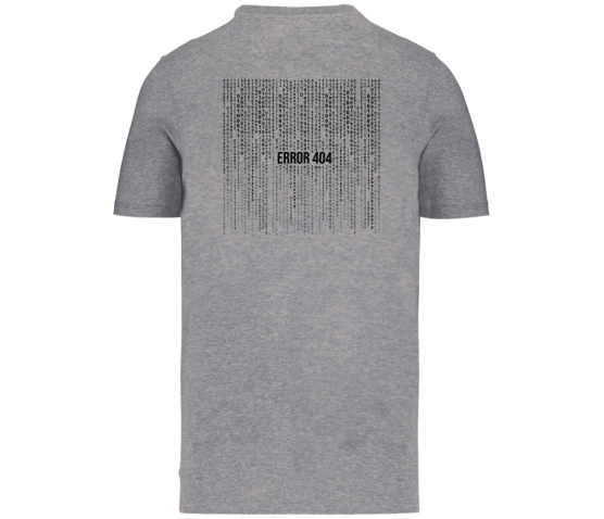 T-Shirt - Error 404-Gris