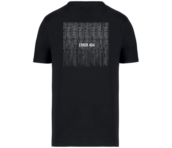 T-Shirt - Error 404-Noir